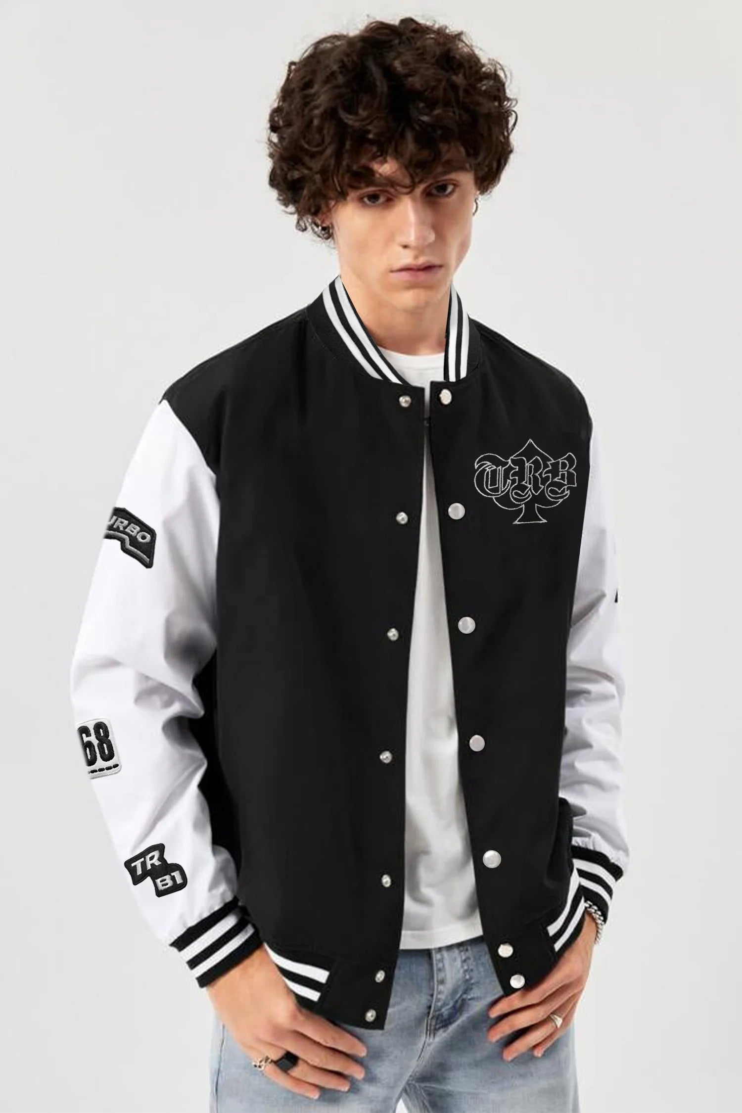 Varsity Jackets| Contrast Tone Men's Varsity Jacket