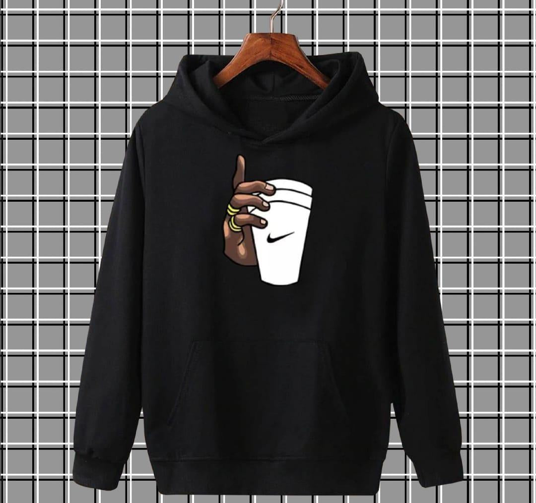 1 Pc Men's Cotton Graphic Sublimation Hoodie